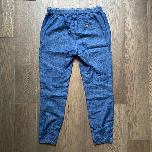 Life in Progress Denim Print Trousers - Picture 2 of 3